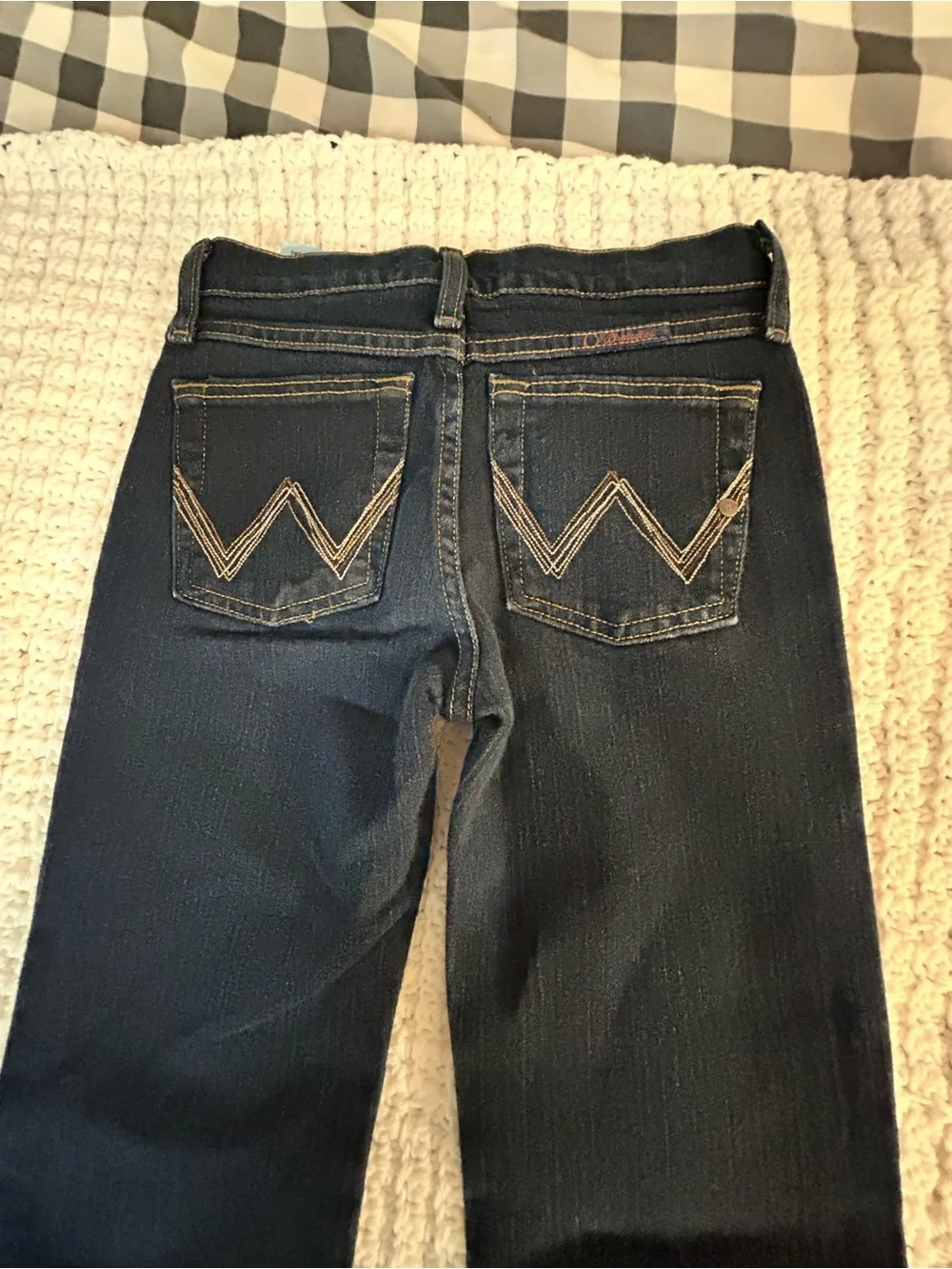 Wrangler Kids Dark Indigo Flare Jeans